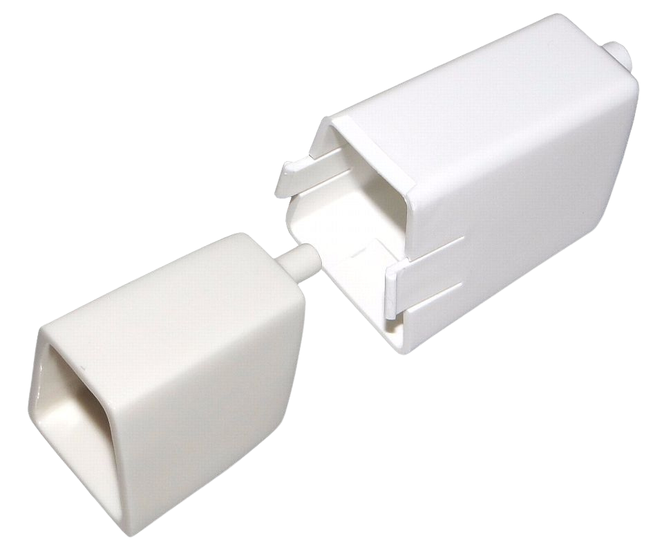 Water Pro, Boîtier de filtre blanc avec insert en porcelaine