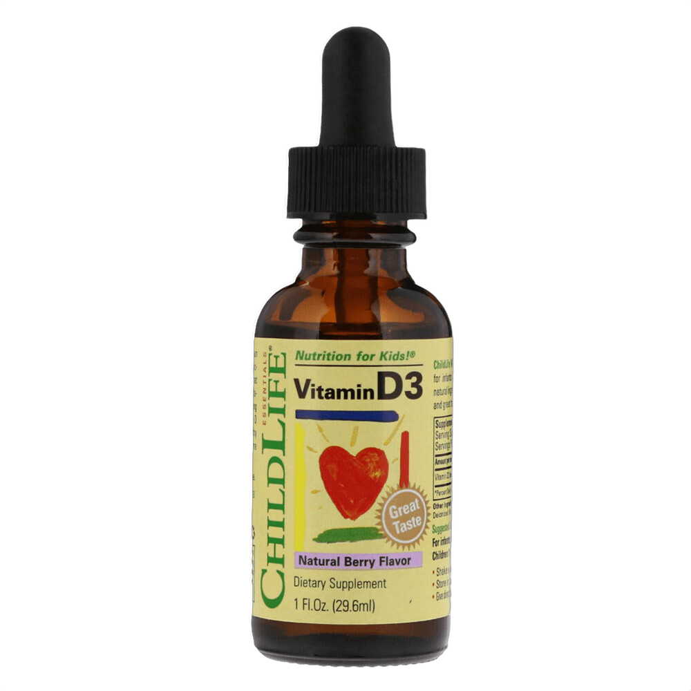 Vitamina D3 liquida, aroma di bacche