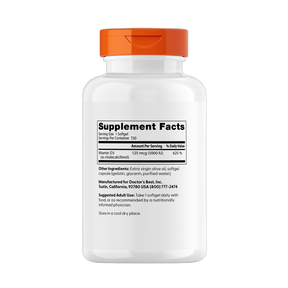 Vitamin D3, Depot 5.000 IE