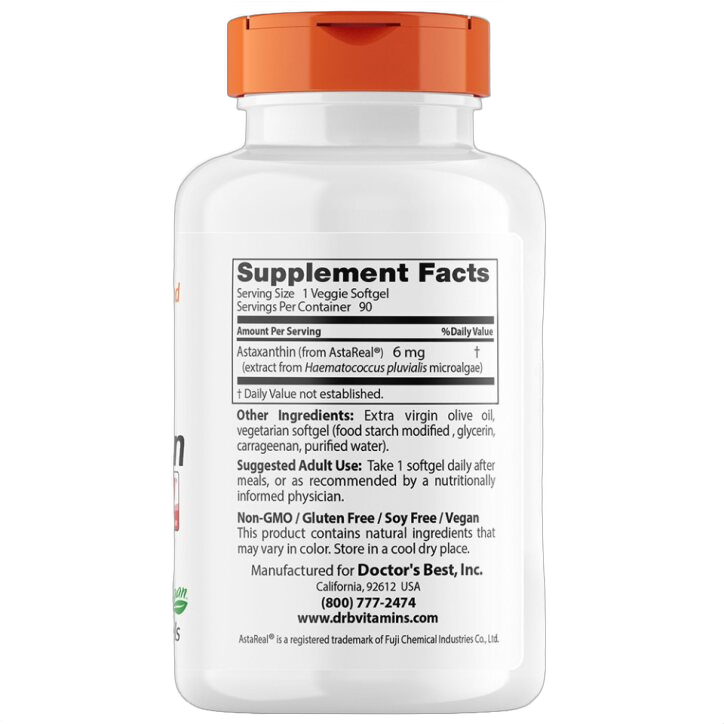 Astaxanthin with AstaReal® 6mg