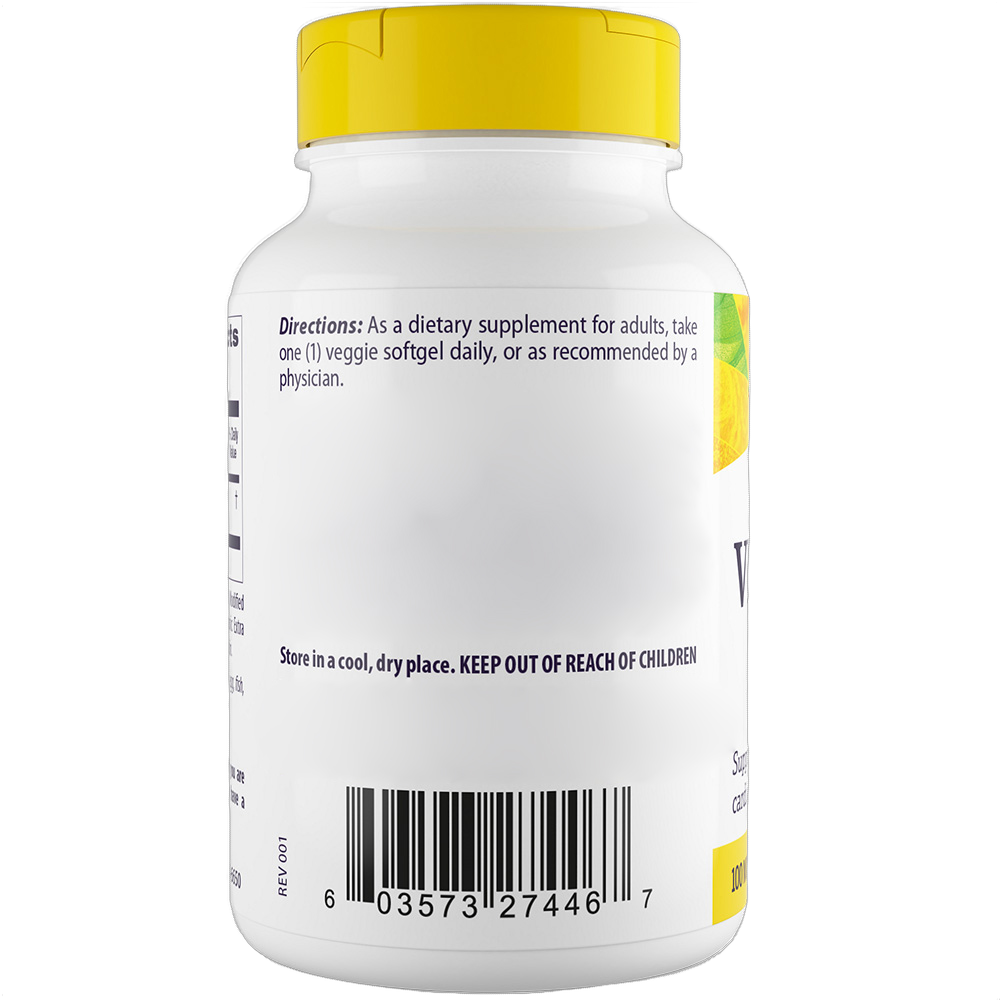 Vitamin K2 as MK-7, 100mcg