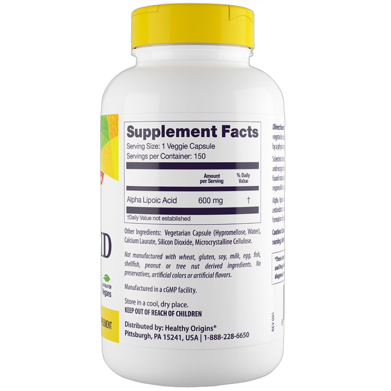 Alpha-Liponsäure, 600 mg
