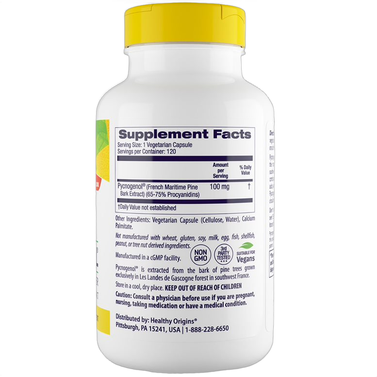 Pycnogenol, 100 mg
