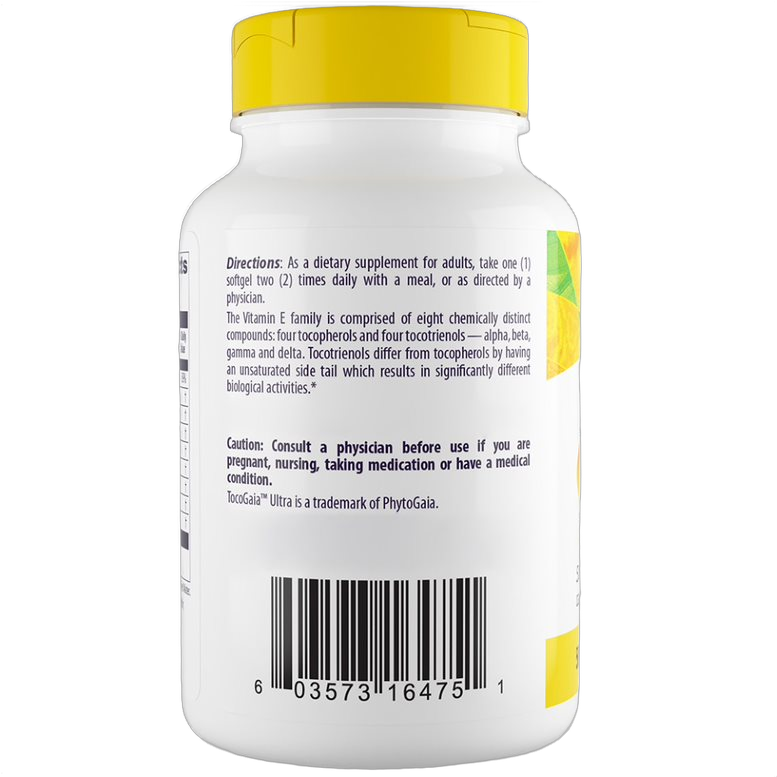 Tocotrienoles, 50 mg
