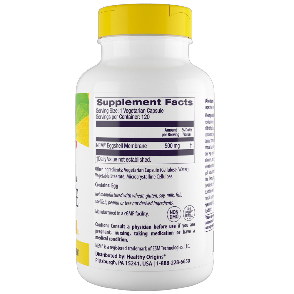 Membrana naturale del guscio d'uovo, 500 mg