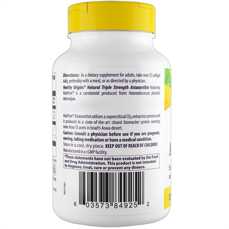 Astaxanthine, 12 mg