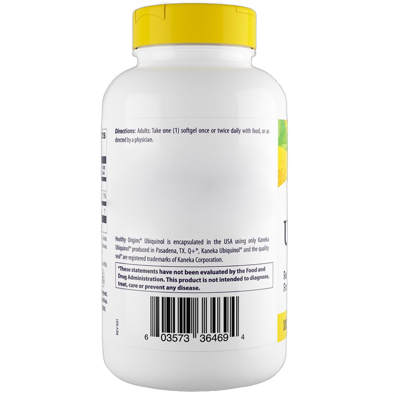 Natural Ubiquinol, 100mg