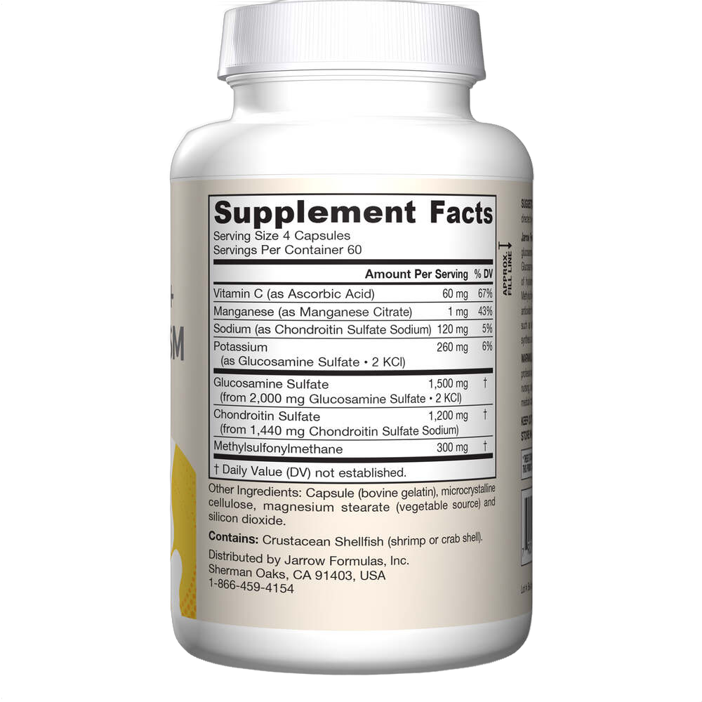 Glucosamina + condroitina + MSM