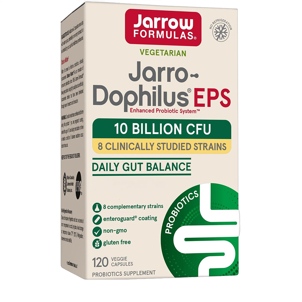 Jarro-Dophilus EPS, (Probiotikum für die Verdauung), 10 Milliarden CFU