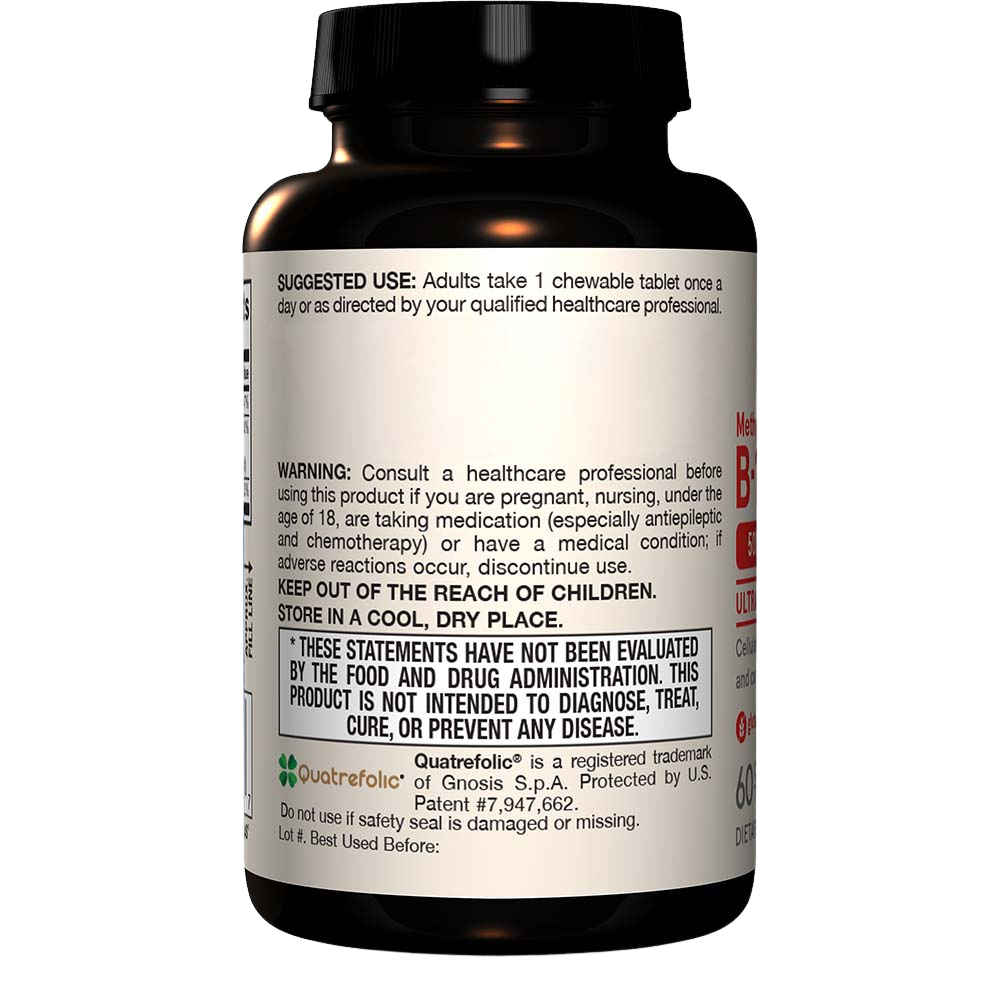 Vitamina metil B12 y metilfolato