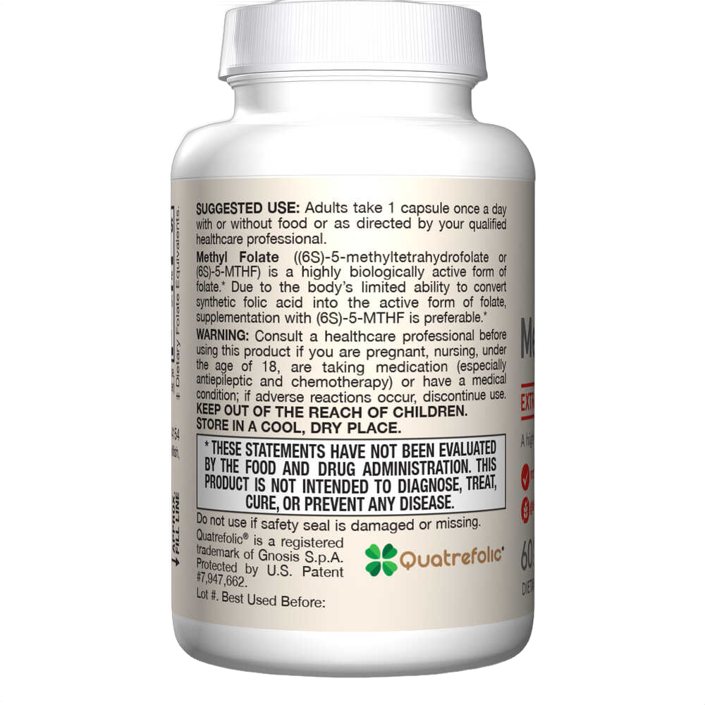Folate de méthyle, 400 mcg