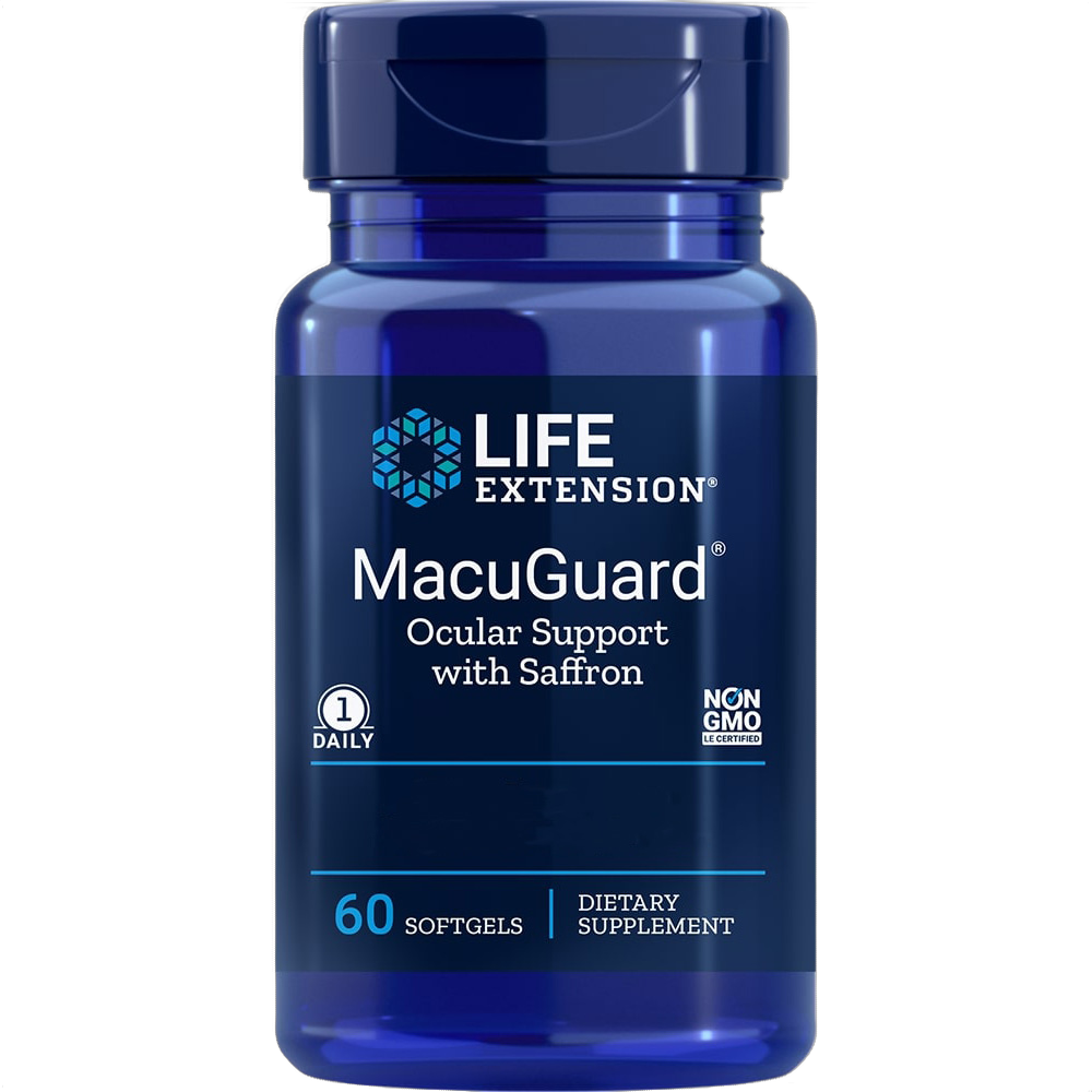MacuGuard, Apoyo ocular con azafrán