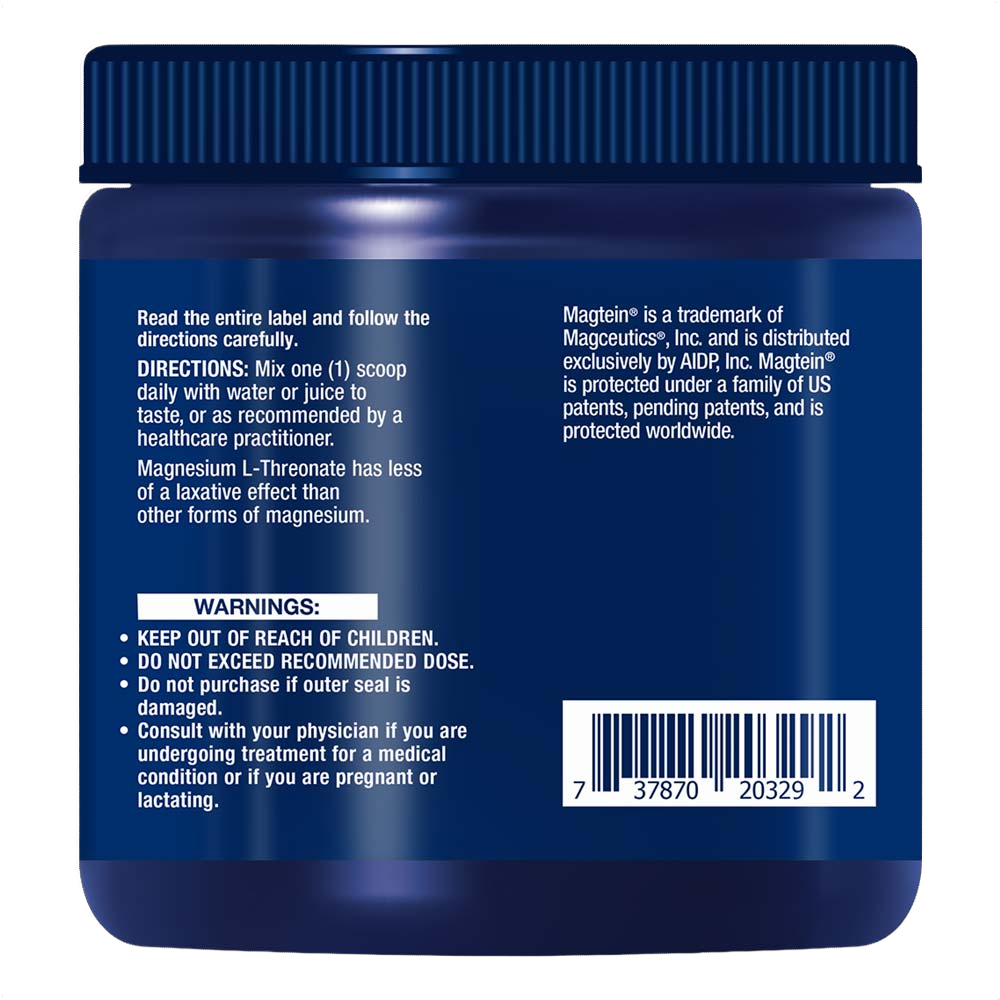 Neuro-Mag, Magnesium-L-Threonat, Geschmack Tropical Punch