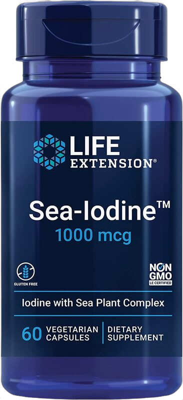 Sea-Iodine, Iode marin, 1 000 mcg