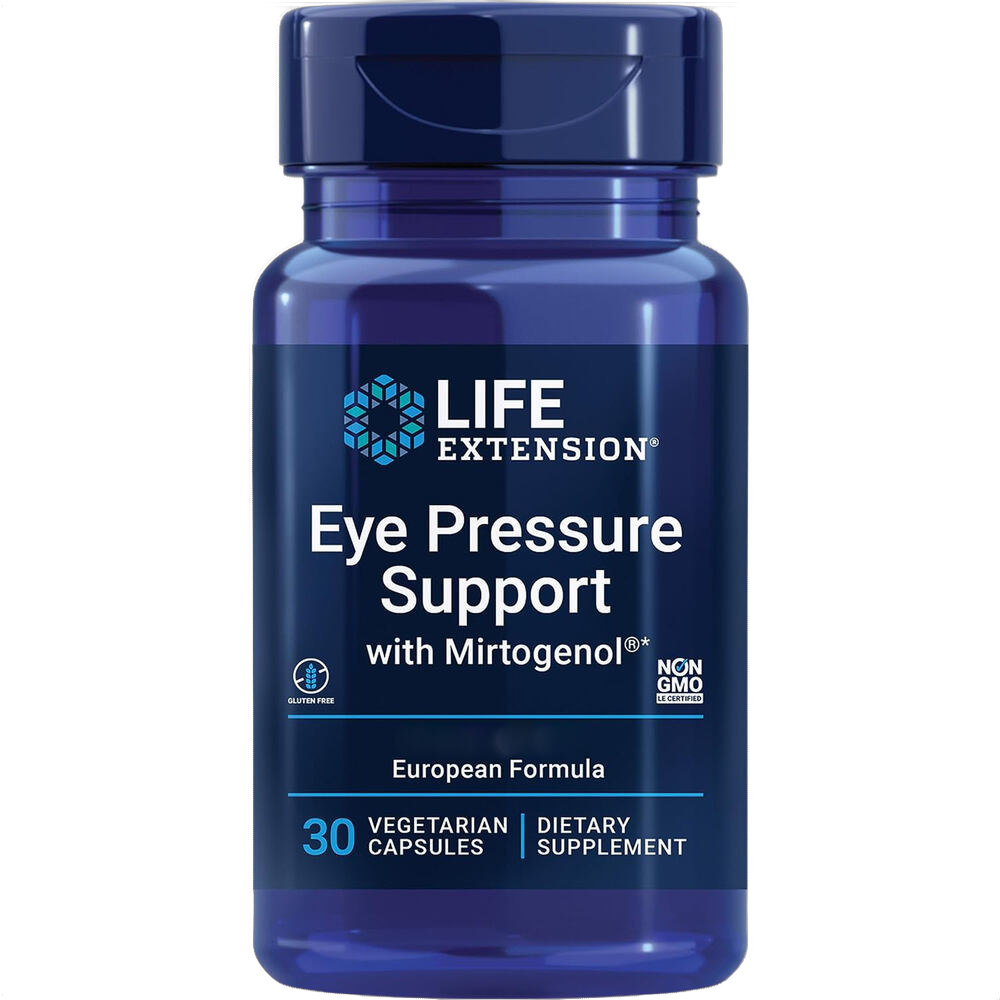 Soutien de la pression oculaire avec Mirtogenol