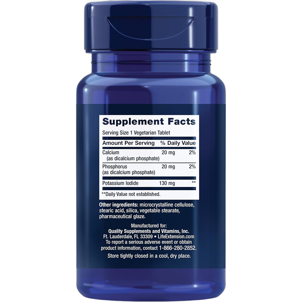 Yoduro de potasio, 130 mg