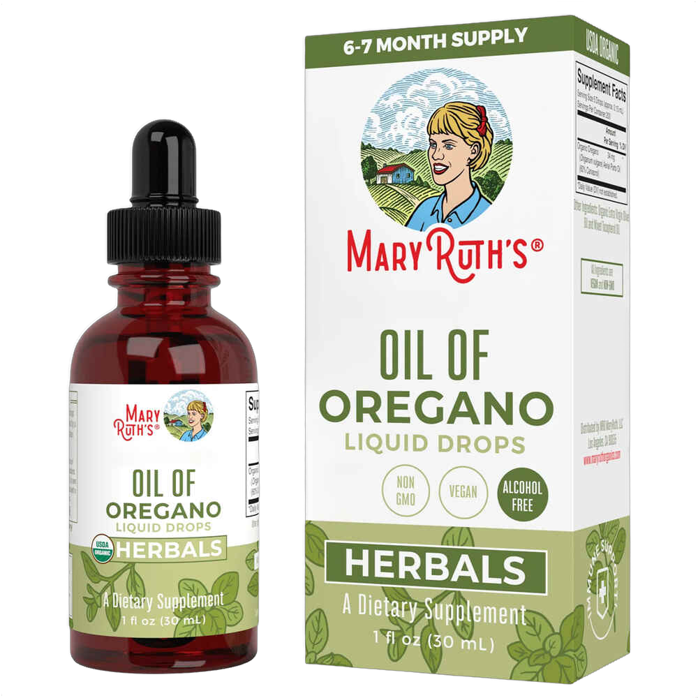 Gocce di olio di origano