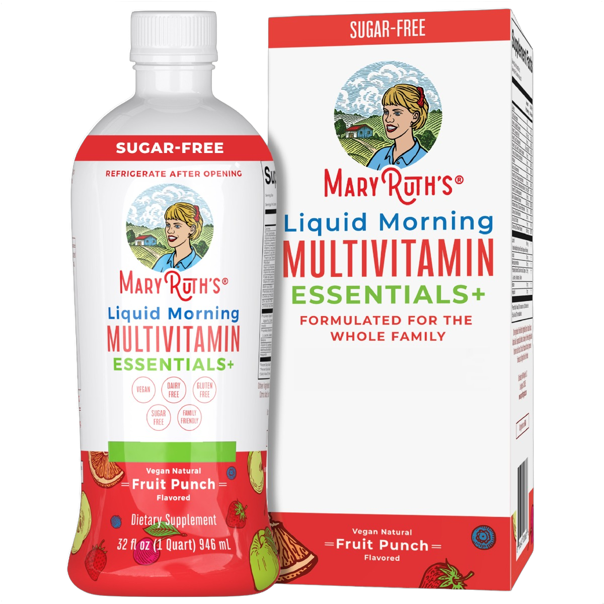 Liquid Morning, Multivitamin Essentials+, Fruchtpunsch