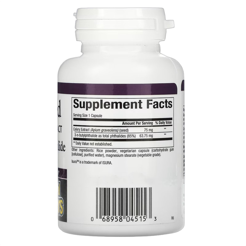 Celery Seed, 85% 3-n-butyl phthalides