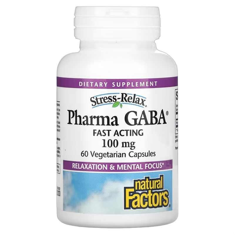 Stress-Relax, Pharma GABA®, 100 mg