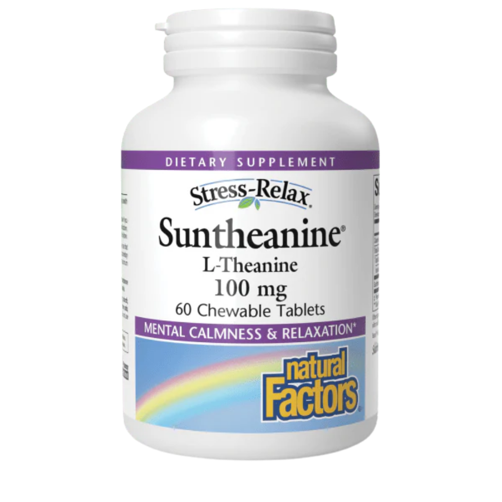 Stress-Relax, Suntheanine L-teanina, 100 mg