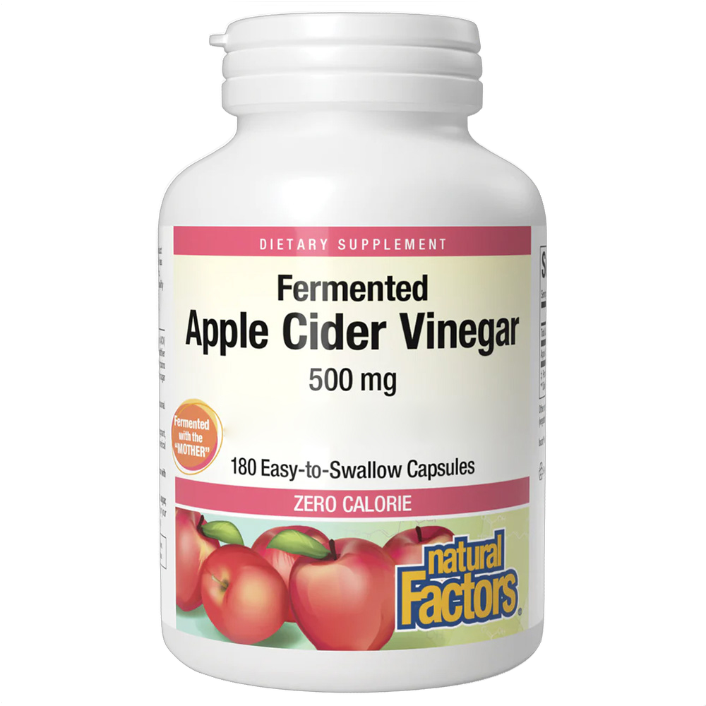 Vinagre de sidra de manzana, 500 mg