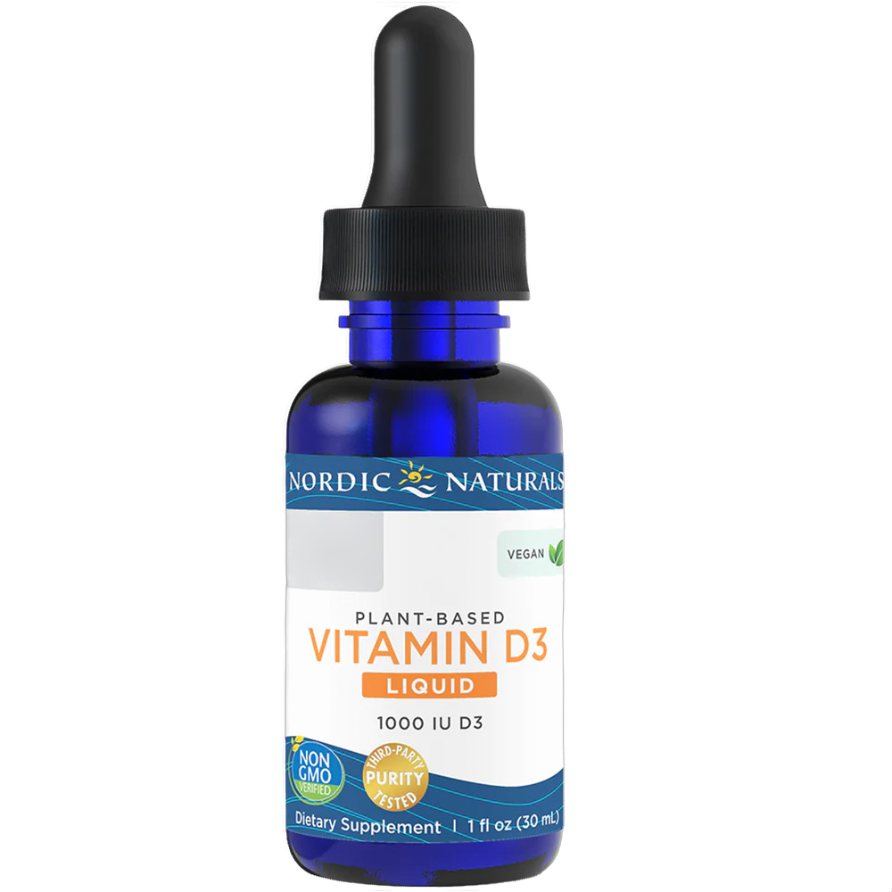 Vitamina D3 liquida di origine vegetale, 1.000 UI
