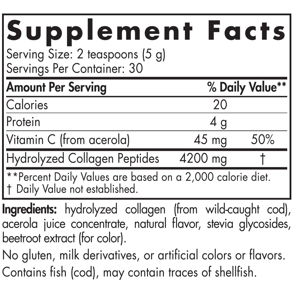 Marine Collagen, Strawberry