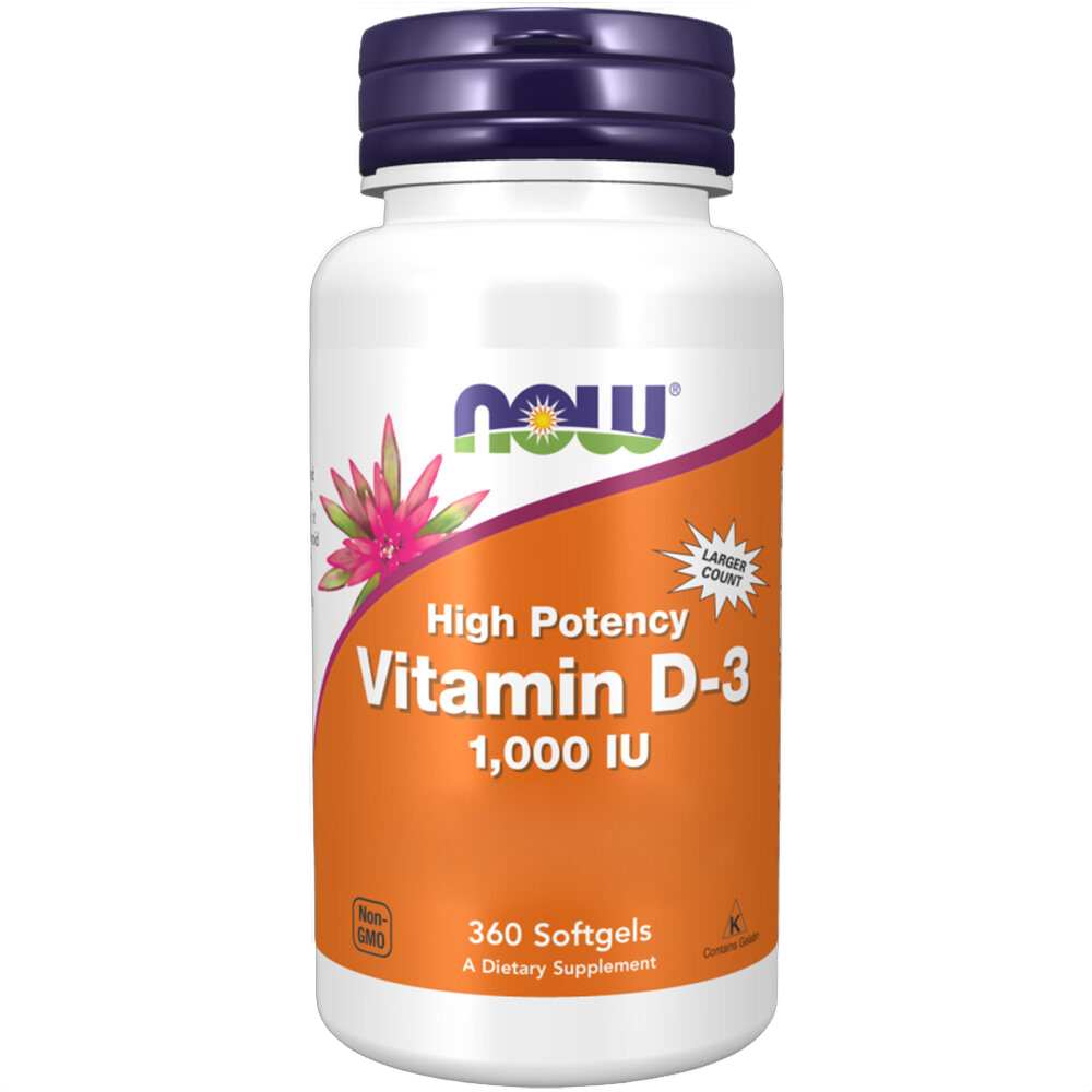 Vitamine D3, 1 000 UI