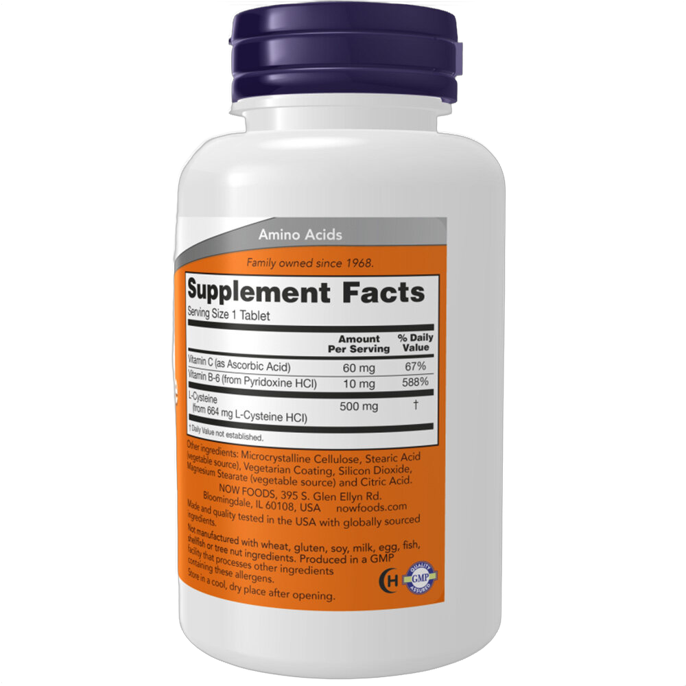L-Cysteine, 500mg