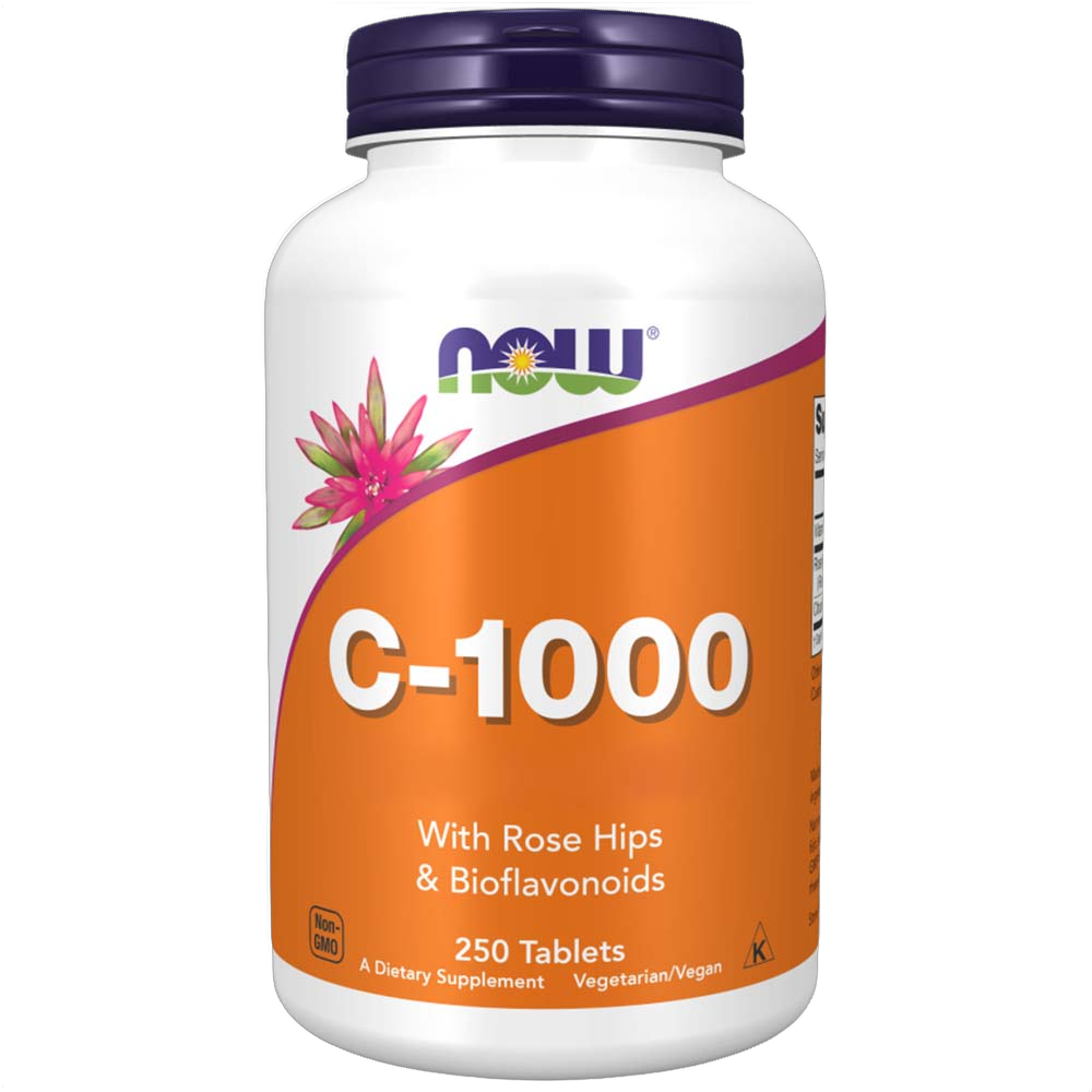 Vitamine C, 1 000mg avec cynorrhodon et bioflavonoïdes