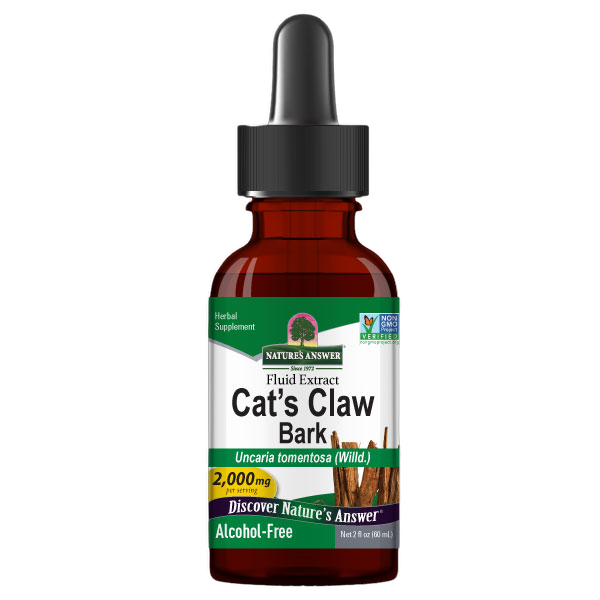 Cat's Claw, Sin alcohol, 2.000 mg