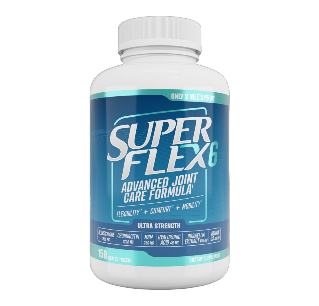 SUPERFLEX-6, Advanced Glucosamine Joint Care Complex