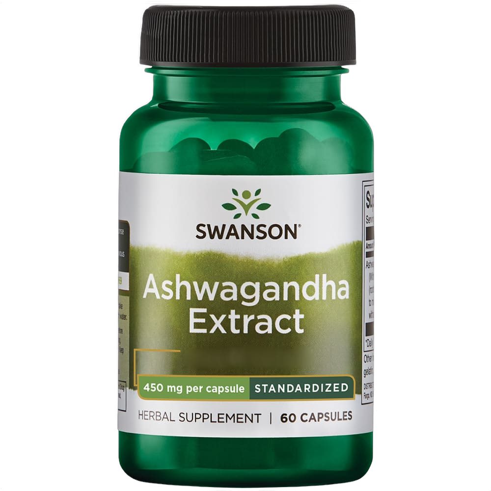 Extracto de ashwagandha, 450 mg