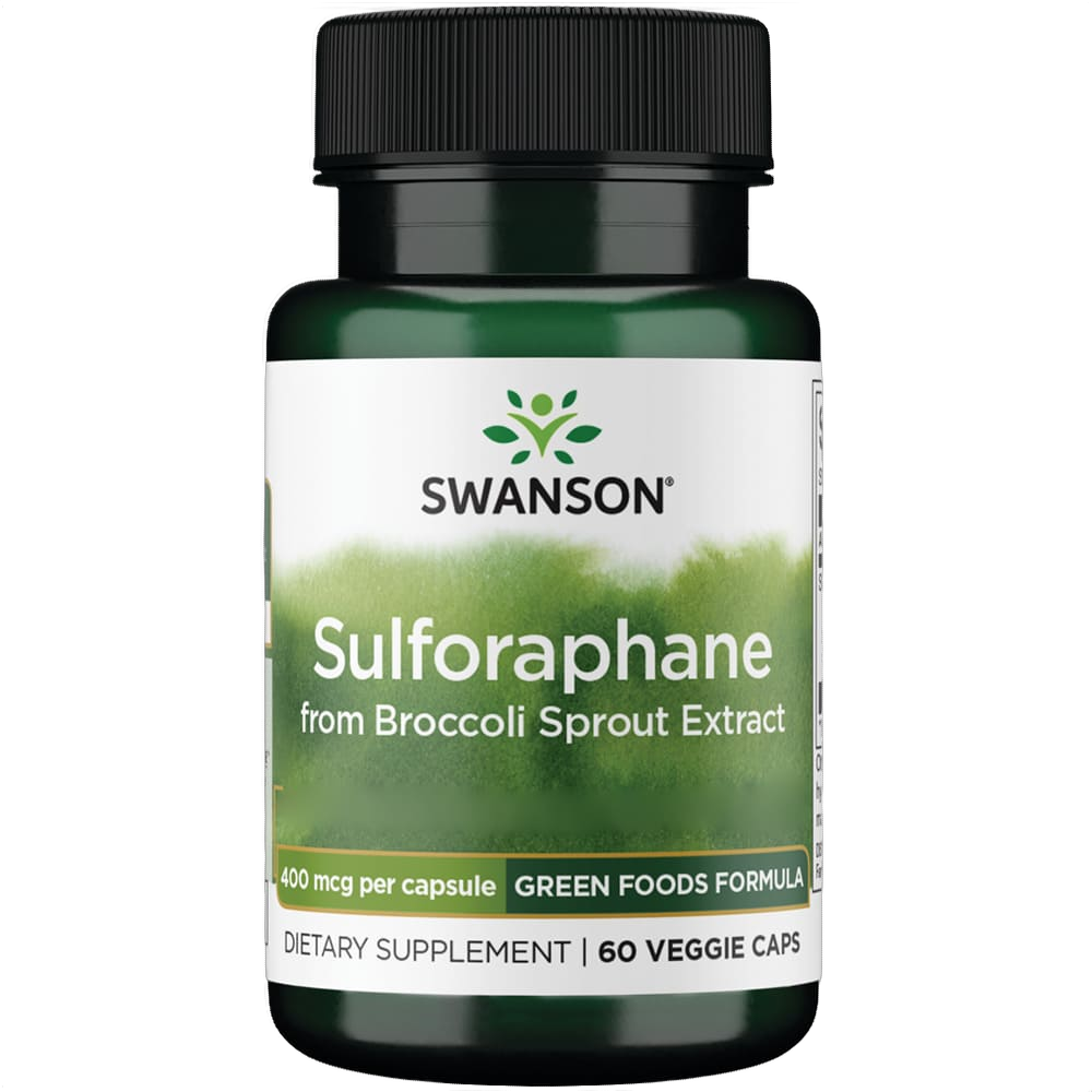 Sulforafano da estratto di germogli di broccoli, 400 mcg
