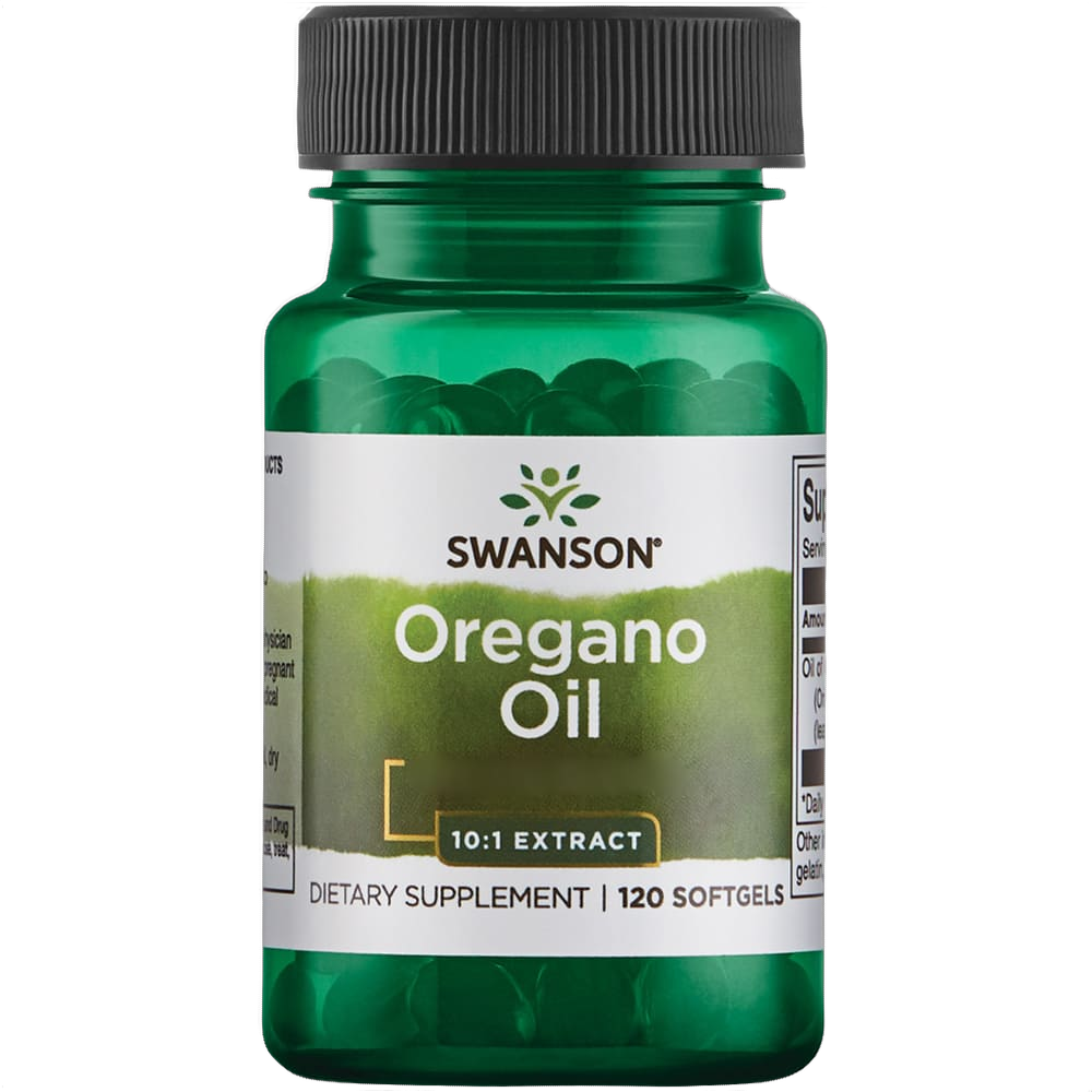 Huile d'origan 10:1 extrait, 150 mg
