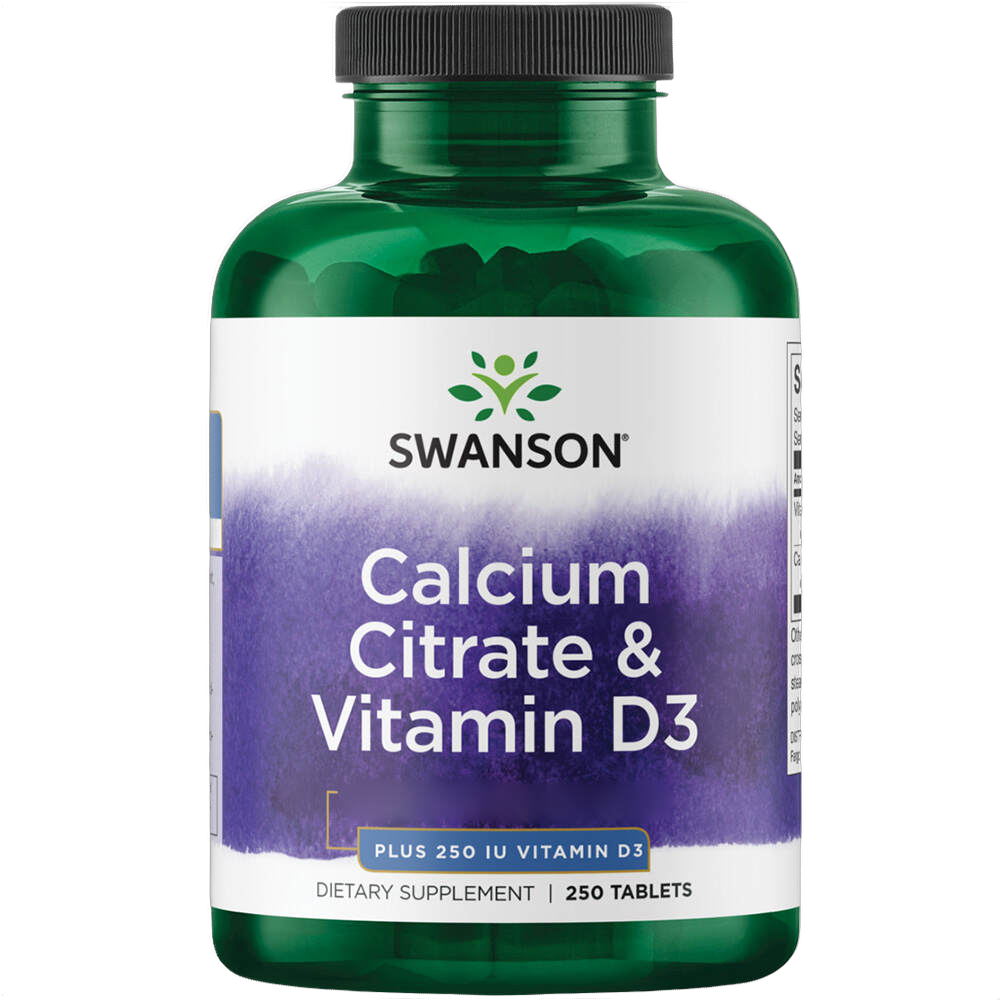 Citrato de calcio y vitamina D