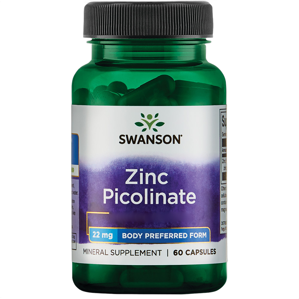 Picolinato de zinc, 22 mg
