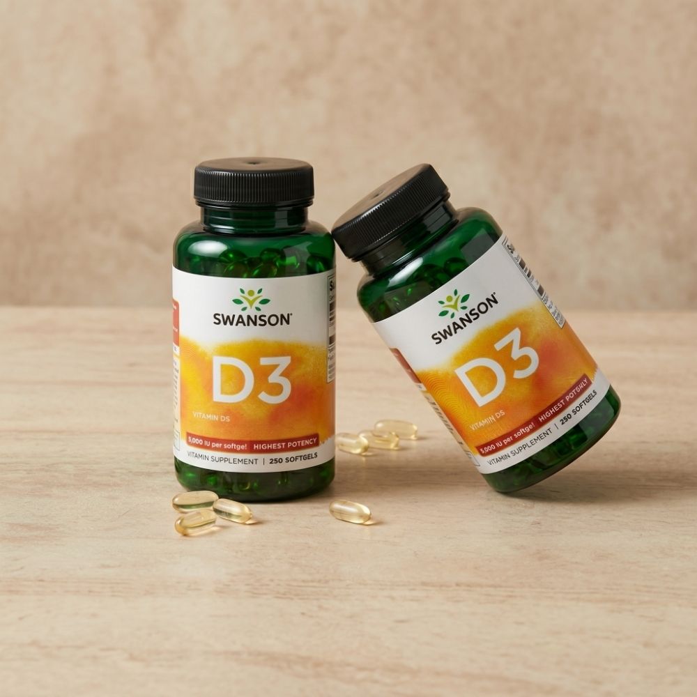 Vitamin D3, 5.000 IE (125 mcg)
