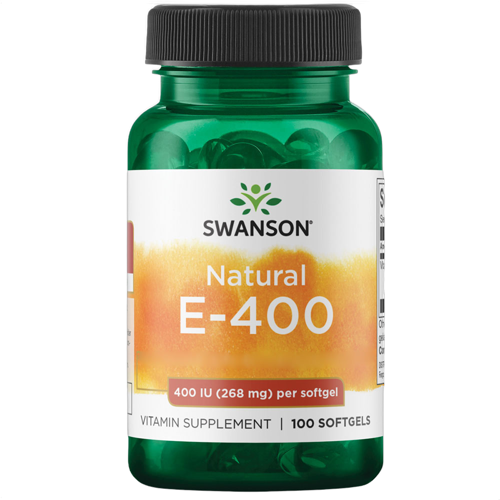 Vitamina E natural 400, 400 UI (268 mg)