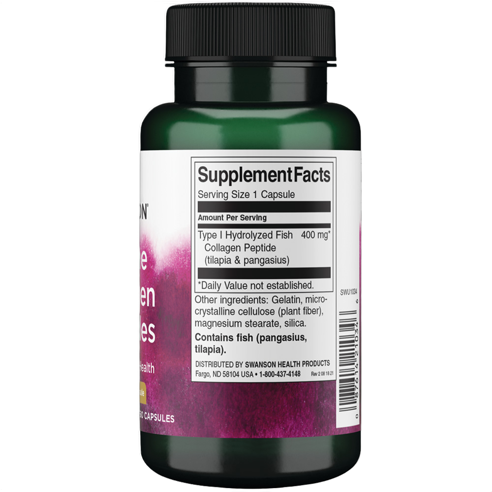 Marine Collagen Peptides, 400mg