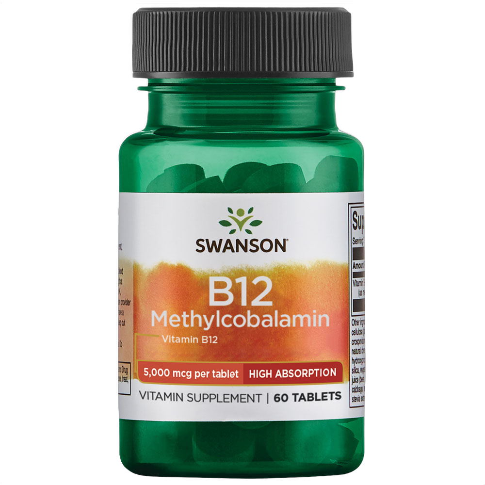 Vitamina B12 Metilcobalamina, 5.000 mcg