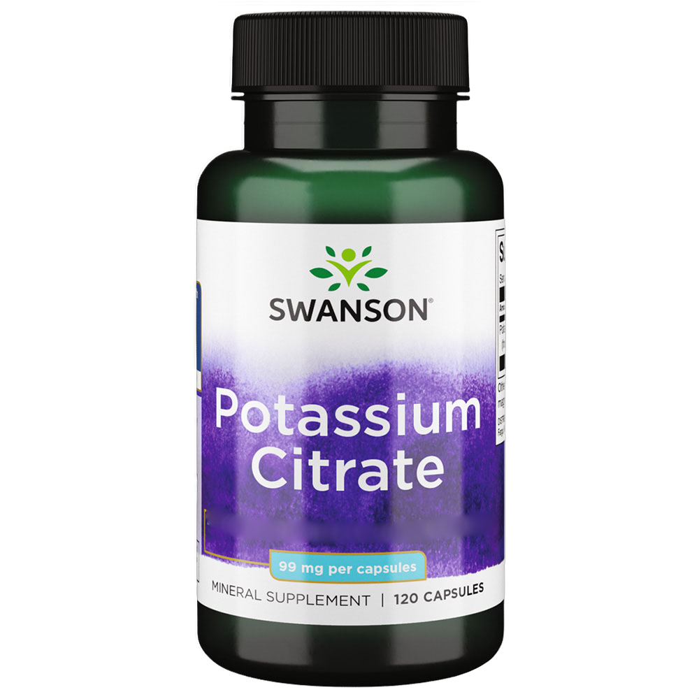 Citrato de potasio, 99 mg