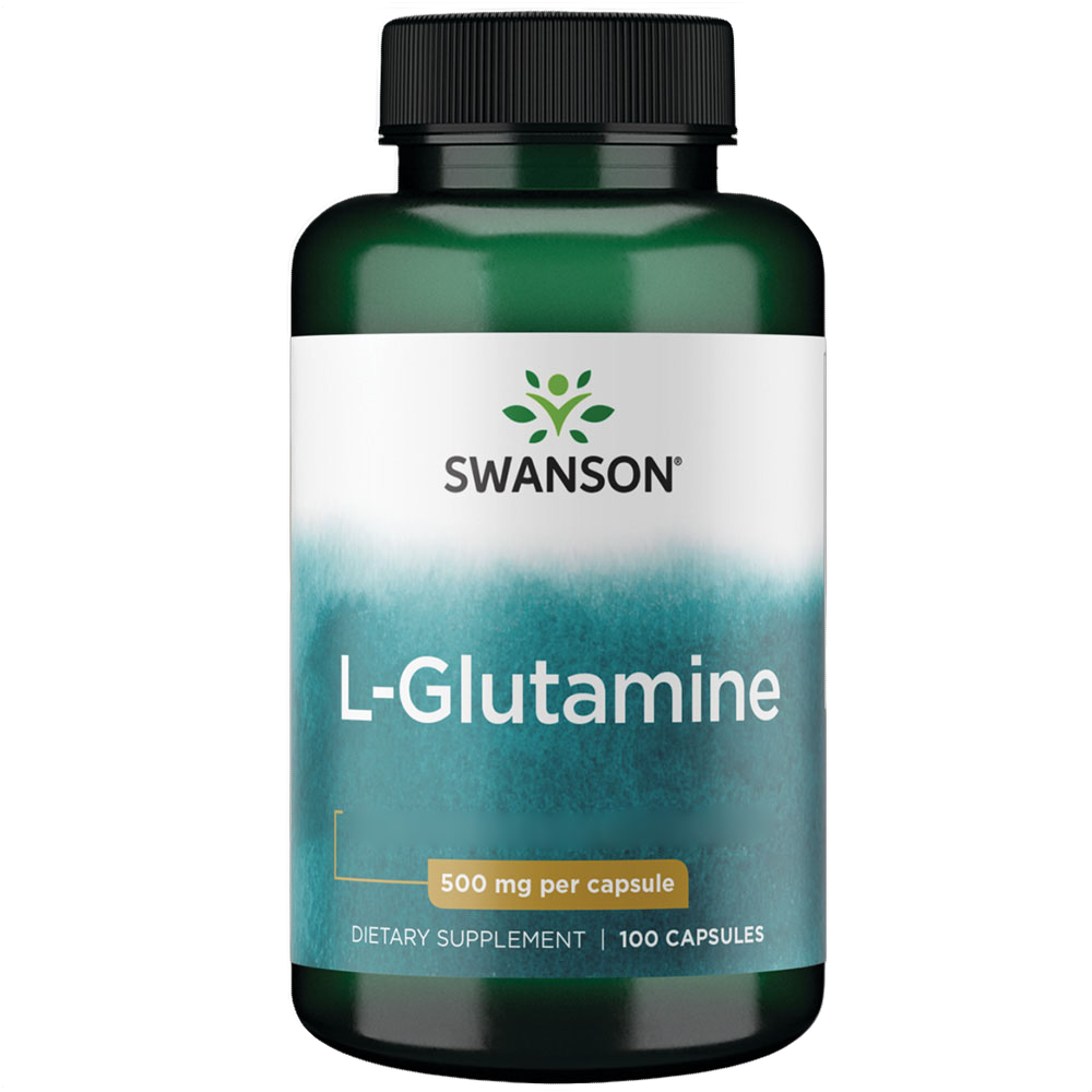L-glutamina, 500 mg