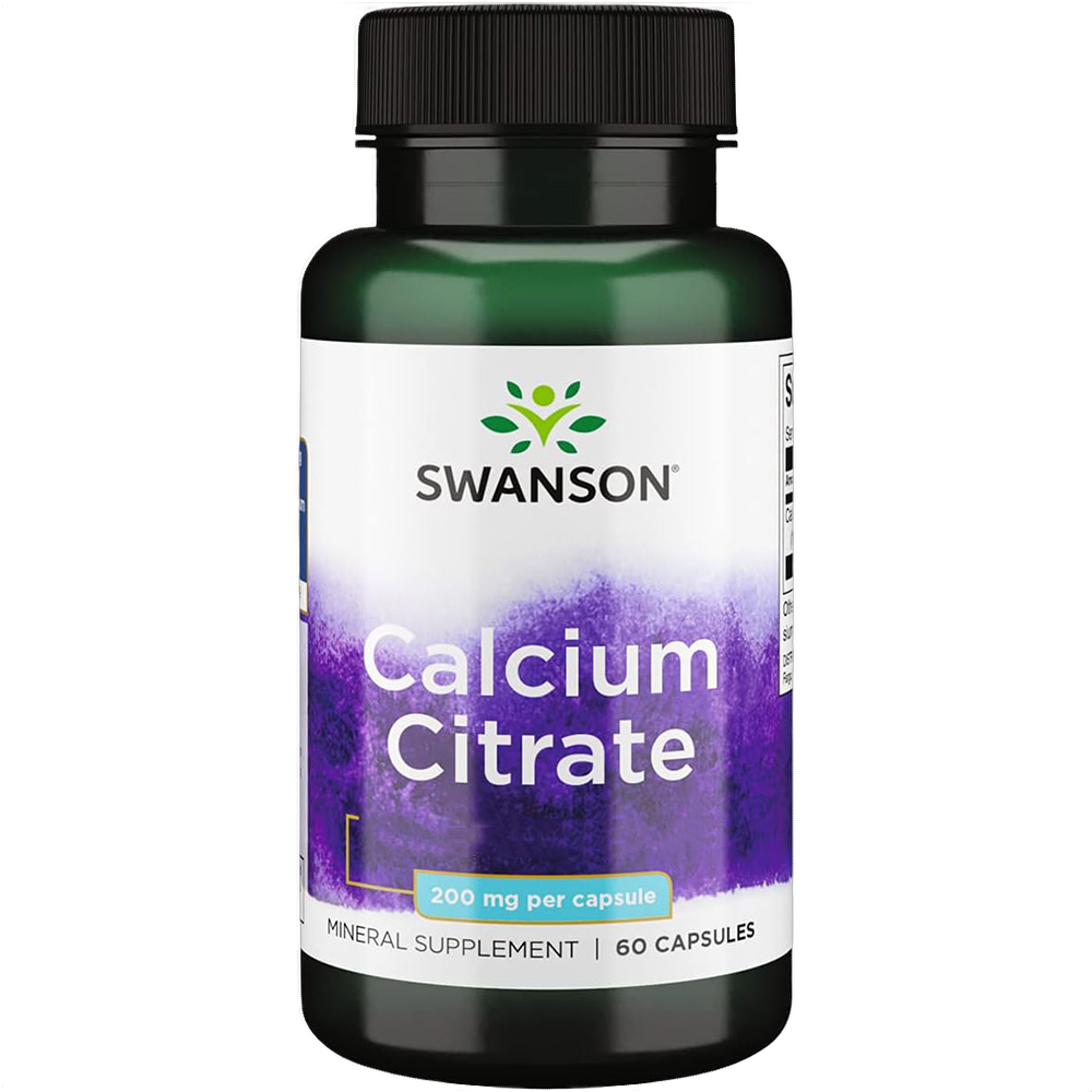 Calcium Citrate, 200mg