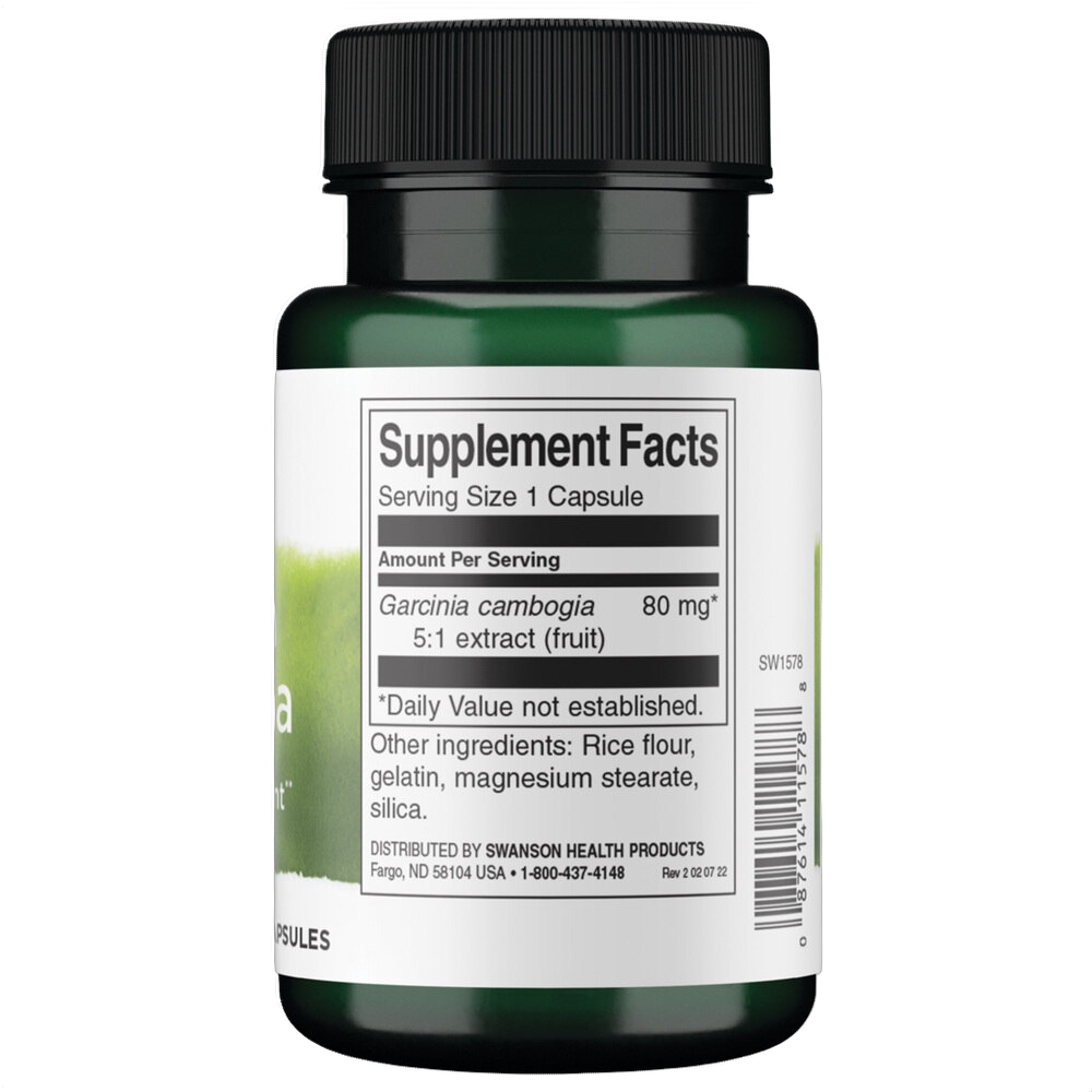 Estratto di Garcinia Cambogia 5:1, 80 mg