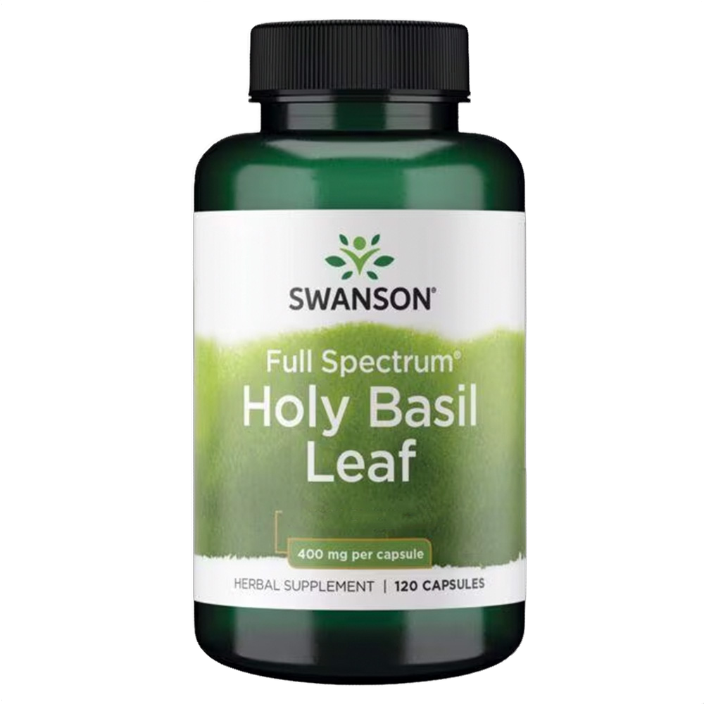 Foglia di basilico sacro, 400 mg
