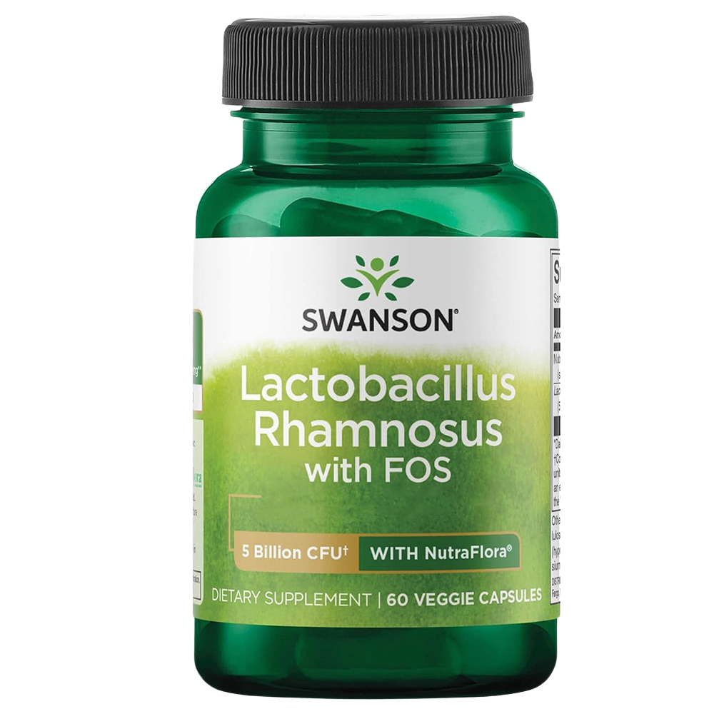 Lactobacillus rhamnosus con FOS, 5 mil millones de UFC