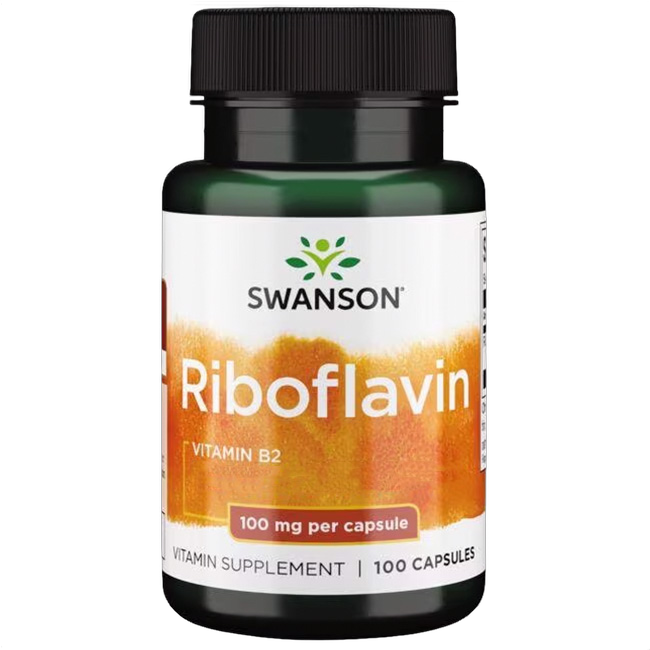 Vitamine B2 (Riboflavine), 100 mg