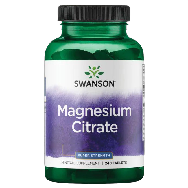 Citrato di magnesio - Super forte, 112,5 mg (4 oz)